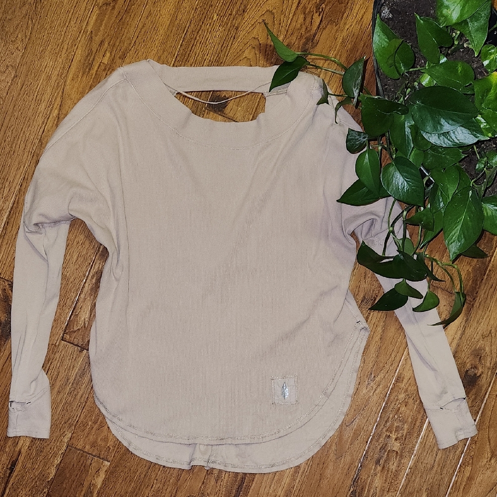 Free People Movement Simply Layer Open Back Top